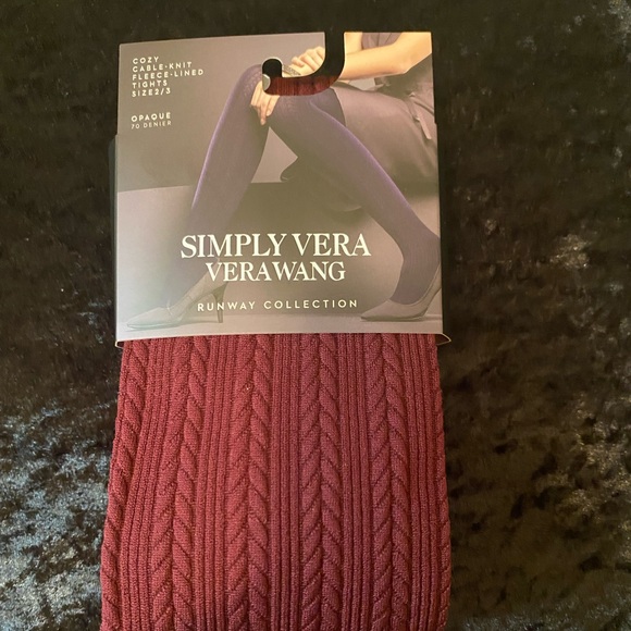 Simply Vera Vera Wang Other Simply Vera Vera Wang Cable Knit Fleece